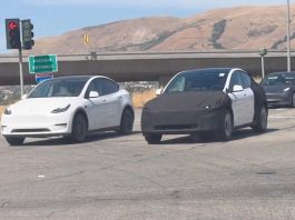 Mysterious Tesla Prototype Spotted Near Fremont
