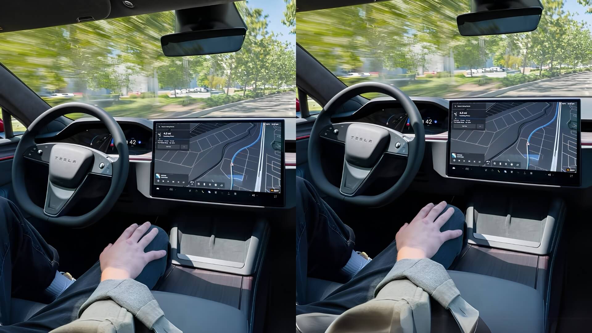 New Tesla Model S Interior 2025