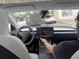 Robotaxi Parking Conflict with UPS Truck