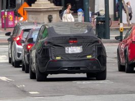 Covered Model Y Spotted in San Francisco