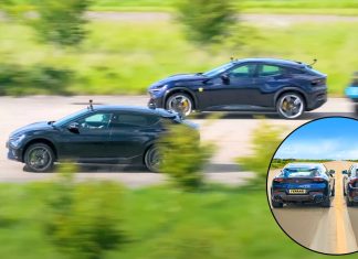 Electric Cars Are Now So Fast Even a $400K Ferrari Struggles to Catch a Kia Kia EV6 GT vs Ferrari Purosangue