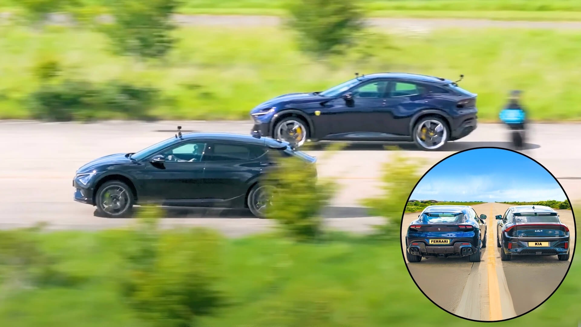 Kia EV6 GT vs Ferrari Purosangue