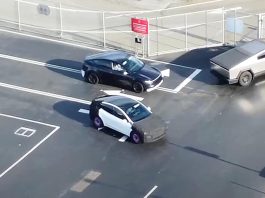 Shorter Model Y Spotted at Fremont Missing Glass Roof