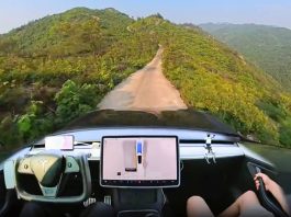 Tesla FSD China Mountain Top Testing