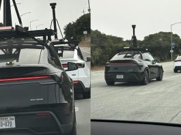 Tesla Robotaxi Seen Testing Near Monterey California