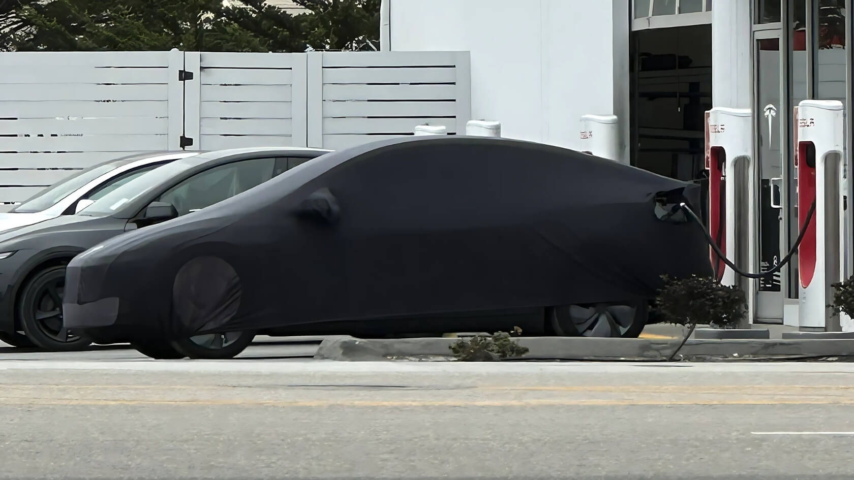 Mysterious Model Y Spotted at Seaside