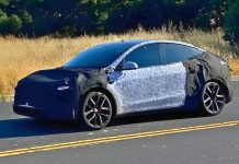 New Model Y Performance Spotted Near Palo Alto with 21 Inch Forged Wheels New Model Y Performance Spotted Near Palo Alto