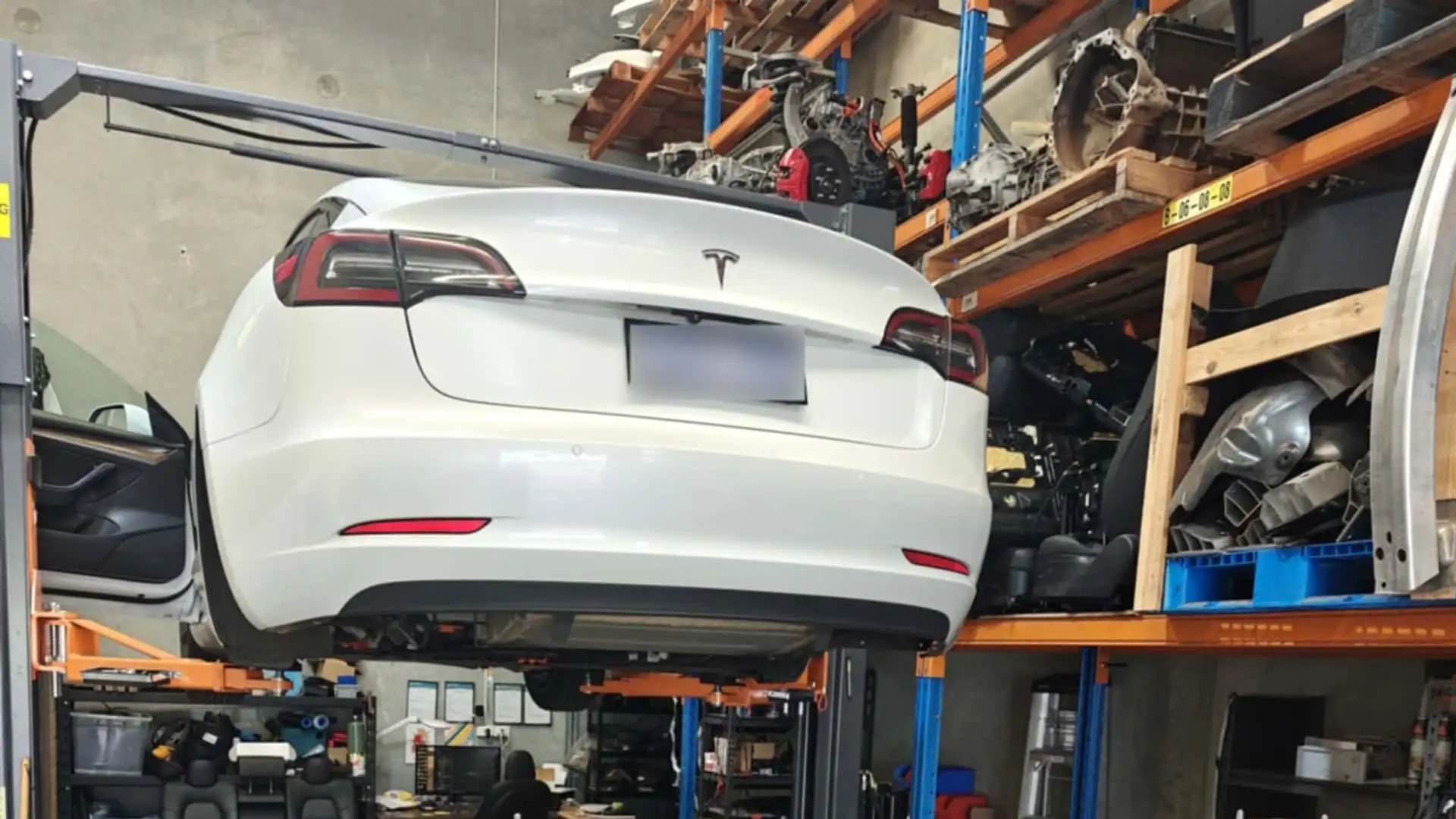 Tesla Model 3 Uber Car