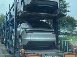 Tesla Model Y L Spotted in China Uncovered