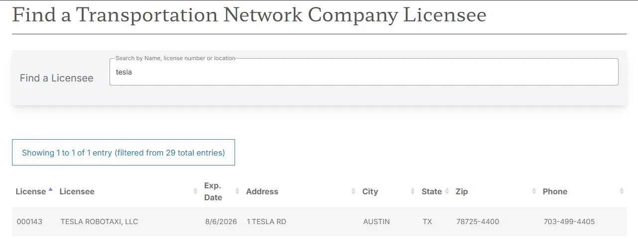 Tesla Secures Statewide Texas Permit