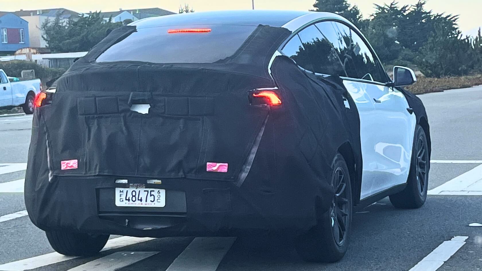 Affordable Tesla Spotted in California
