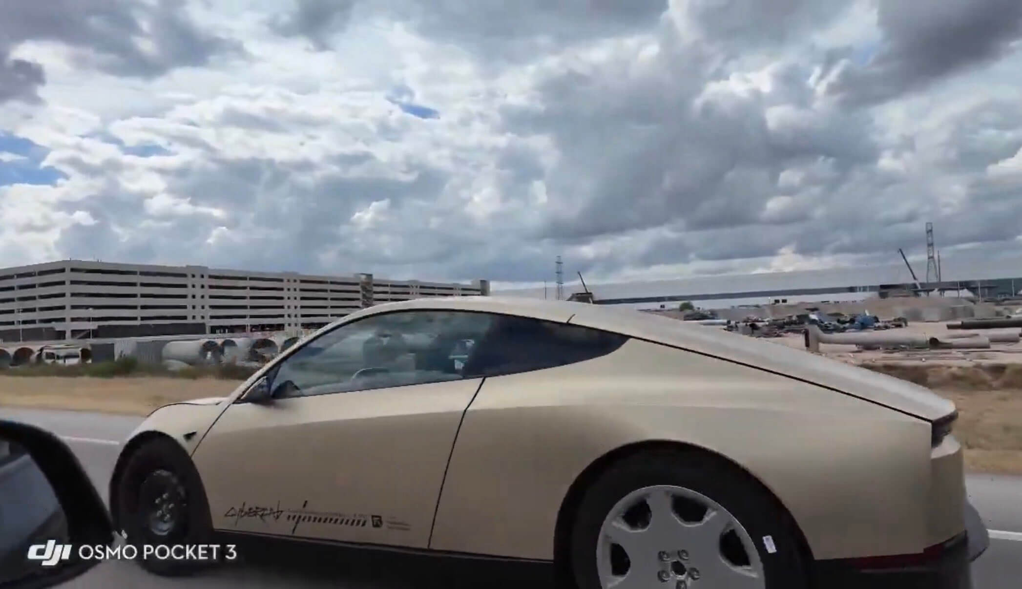 Tesla CyberCab Seen on Open Roads