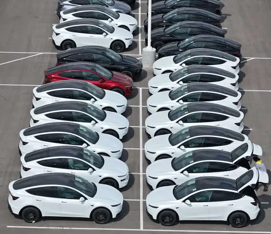 Tesla Eyes Turning Its Entire Vehicle Fleet into a Giant Distributed AI Data Center Tesla Model Y Standard