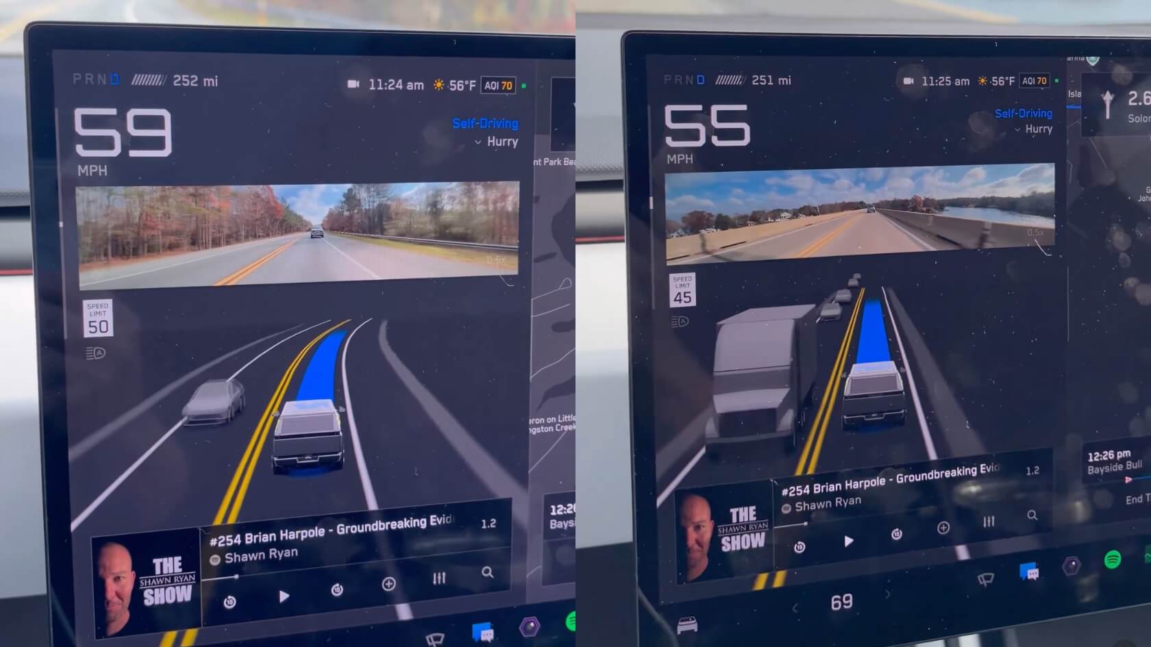 Tesla FSD v14.2 Eases Driver Monitoring