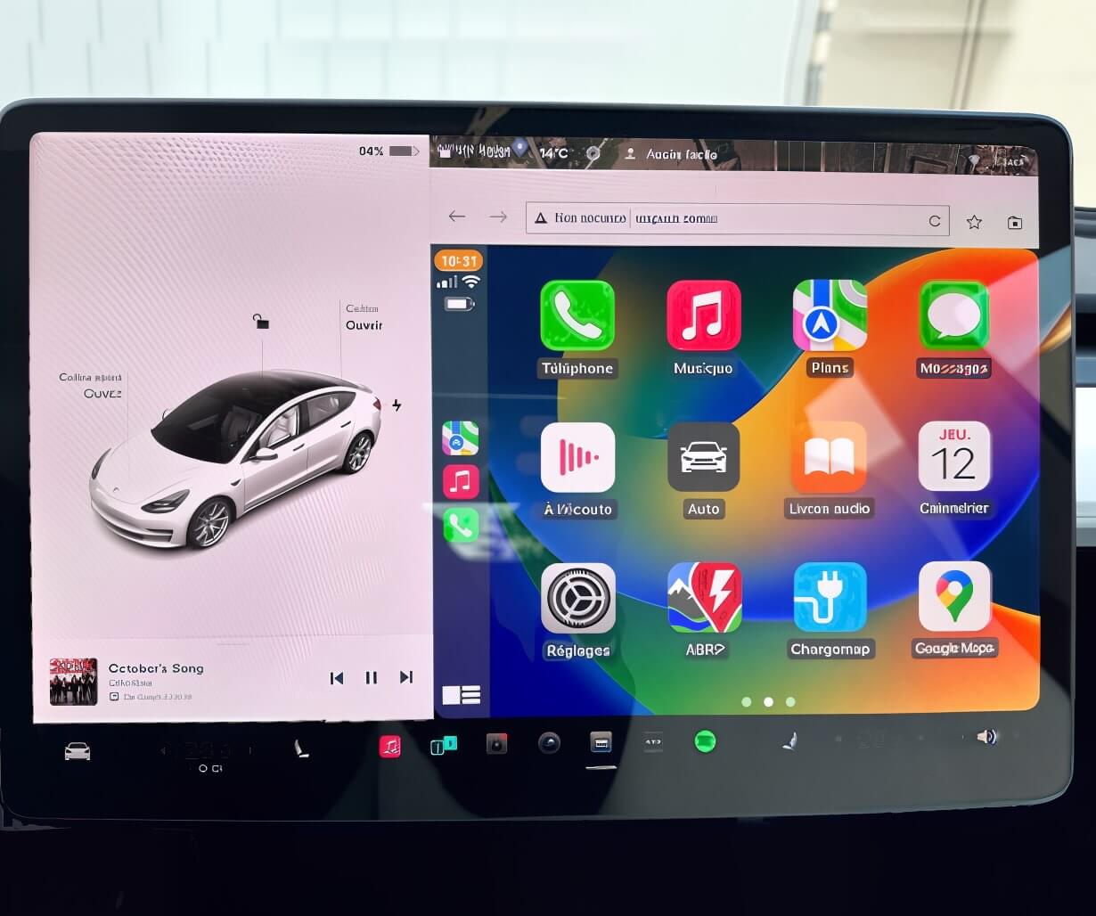 Tesla Is Working on Apple CarPlay Integration