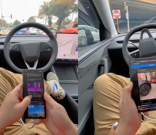 Tesla Owners Claim They Can Now Text and Scroll for Minutes on FSD v14.2.1 Tesla Owners Claim They Can Now Text and Scroll